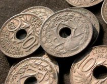 doughnut-shaped coins
