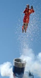 human cannonball