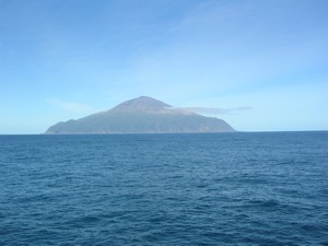 Tristan de Cunha from Sea