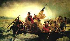 crossing the Delaware River