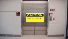 broken elevator
