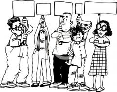 against picketing