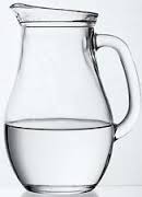 jug of water