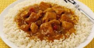 curry with rice