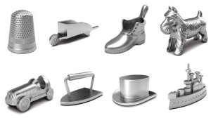 original monopoly tokens