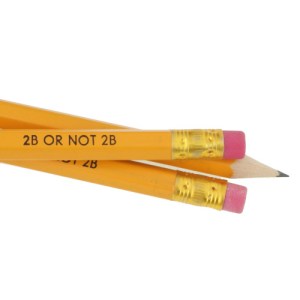 2b or not 2b [encils