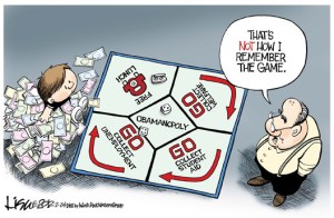 modern monopoly board