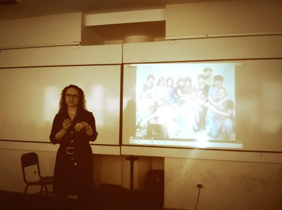 During the World Congress on Comparative Education in Buenos Aires, I presented my Fulbright research on LGBT youth in Mexico City's schools (photo: Steven Toledo/GLSEN).