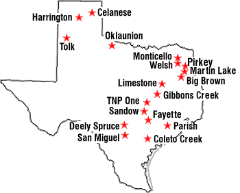 tx- coal-burning plants