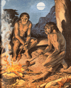 homo erectus harnessing fire