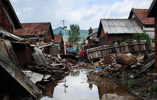 flooding in N-E China