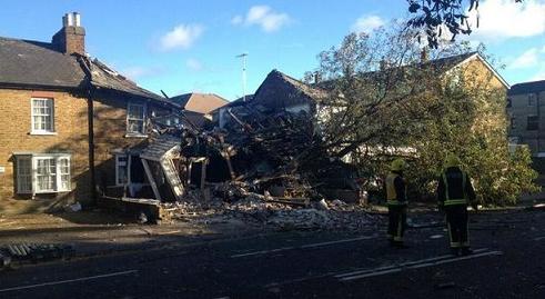 london storm damage