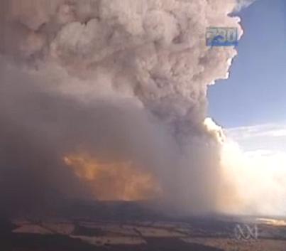 grampians fire with pyro-cb