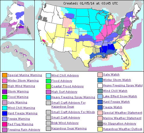 us weather hazmap 5Jan2014