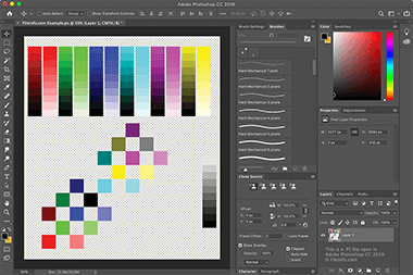 PS File Screenshot Screenshot of a .ps file in Adobe Photoshop 2019