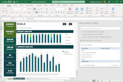 Microsoft Excel Screenshot Screenshot of Microsoft Excel 365