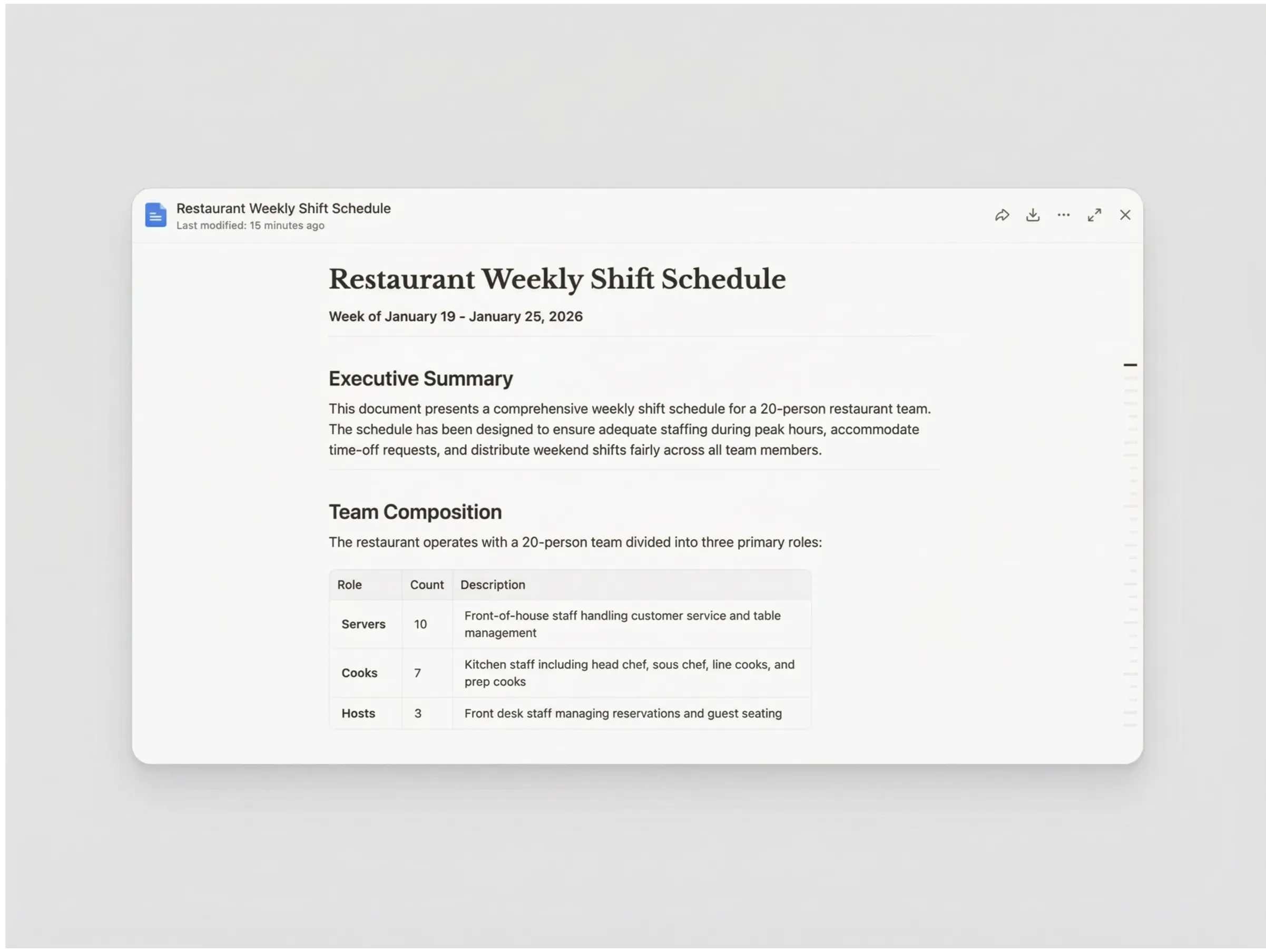 ผู้ช่วยจัดตารางเวลาการทำงานด้วย AI
