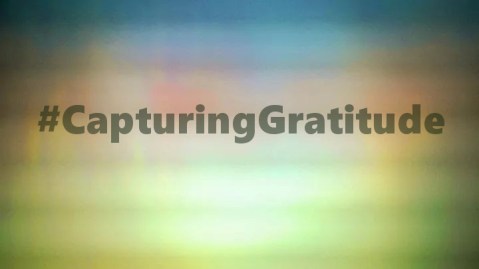 Join the #CapturingGratitude Revolution!