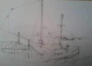 Dutch barge