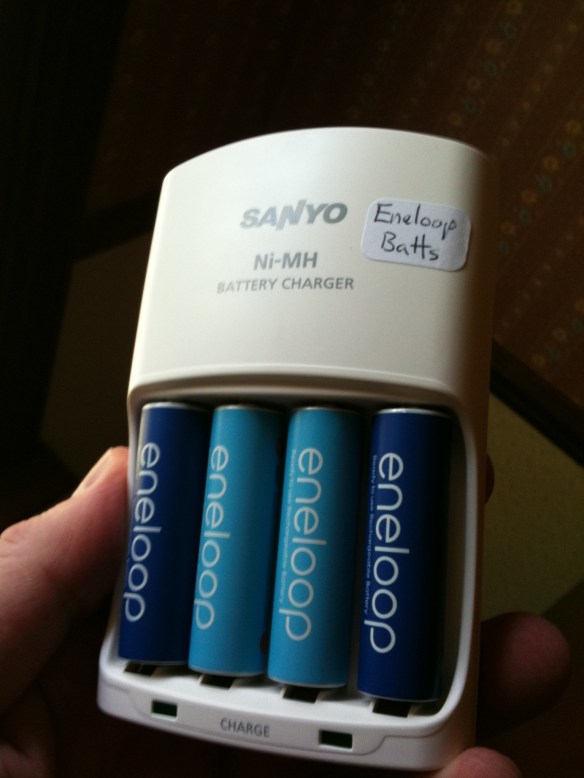 Eneloop Batteries from Sanyo