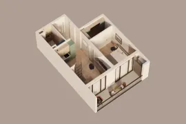 Apartment for sale, 2 Room, Under construction, Batumi, Makhinjauri