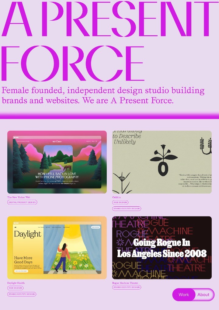 Website made in Framer