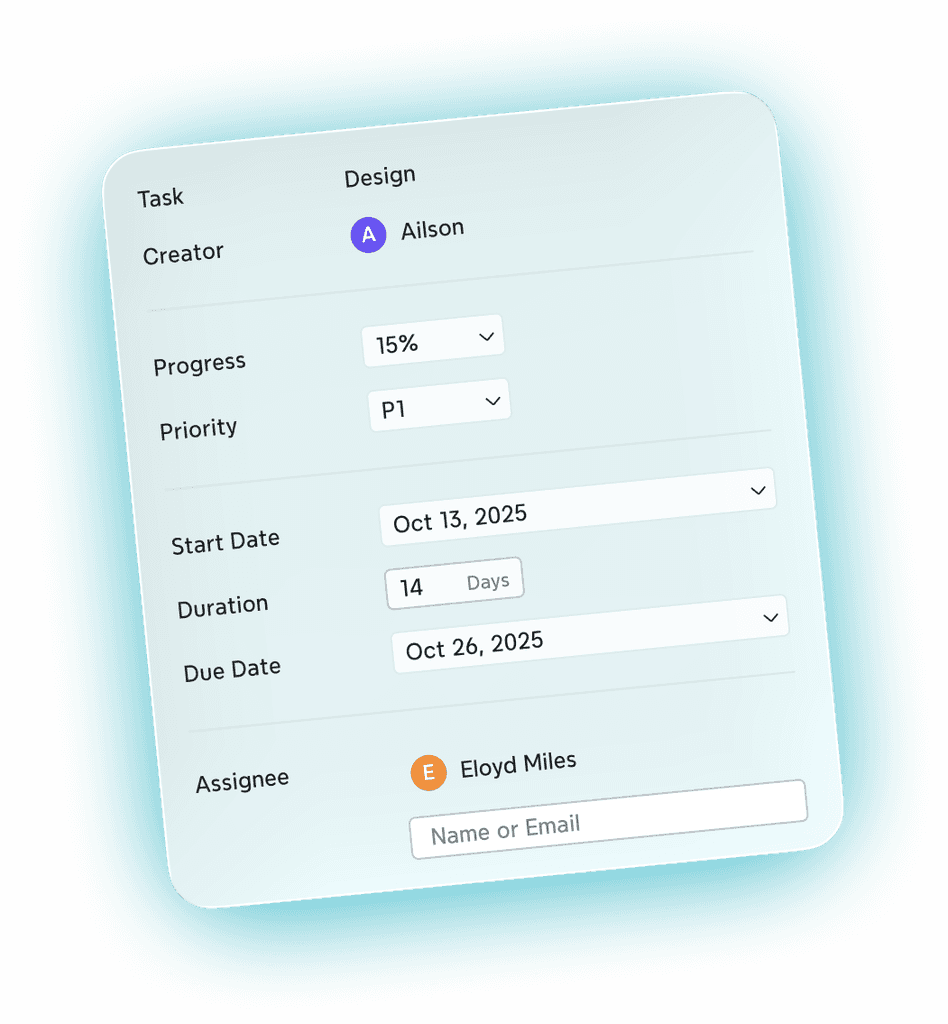 Project management made easy in Xmind — plan, assign, and track tasks visually with AI-powered Gantt Charts.