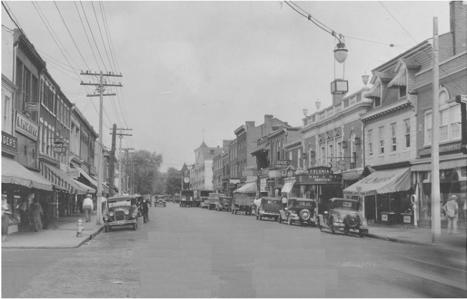 Caroline street 1940s