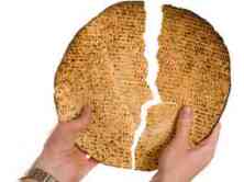 Matzah breaking