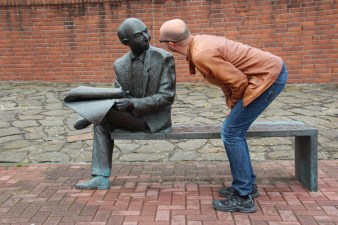Man statue