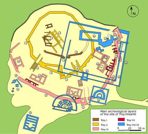 hisarlik layers