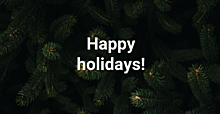 Happy holidays