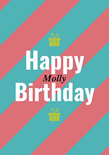 Birthday poster