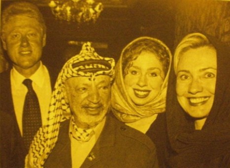 Clintons and Arafat