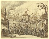L'Orfano della China : esquisse de décor <br> 1791