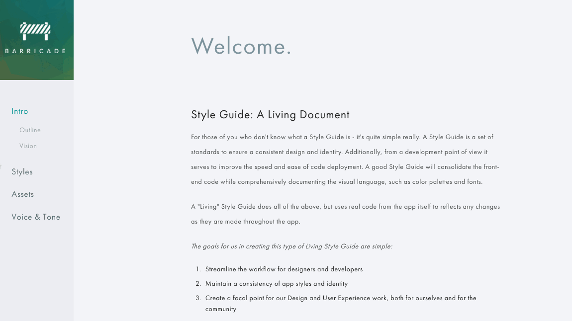 https://github.com/barricadeio/styleguide/blob/master/styleguide-screen.gif?raw=true