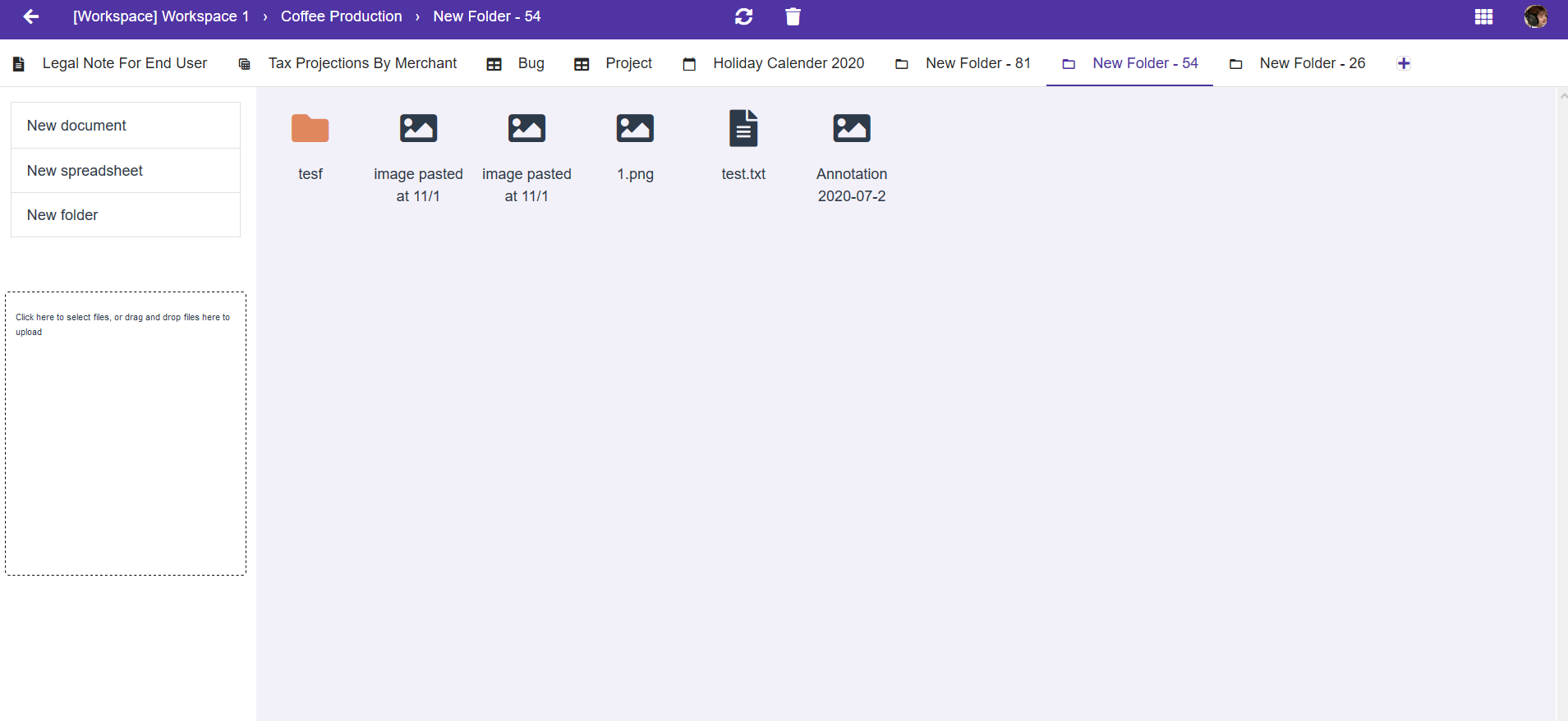 file browser