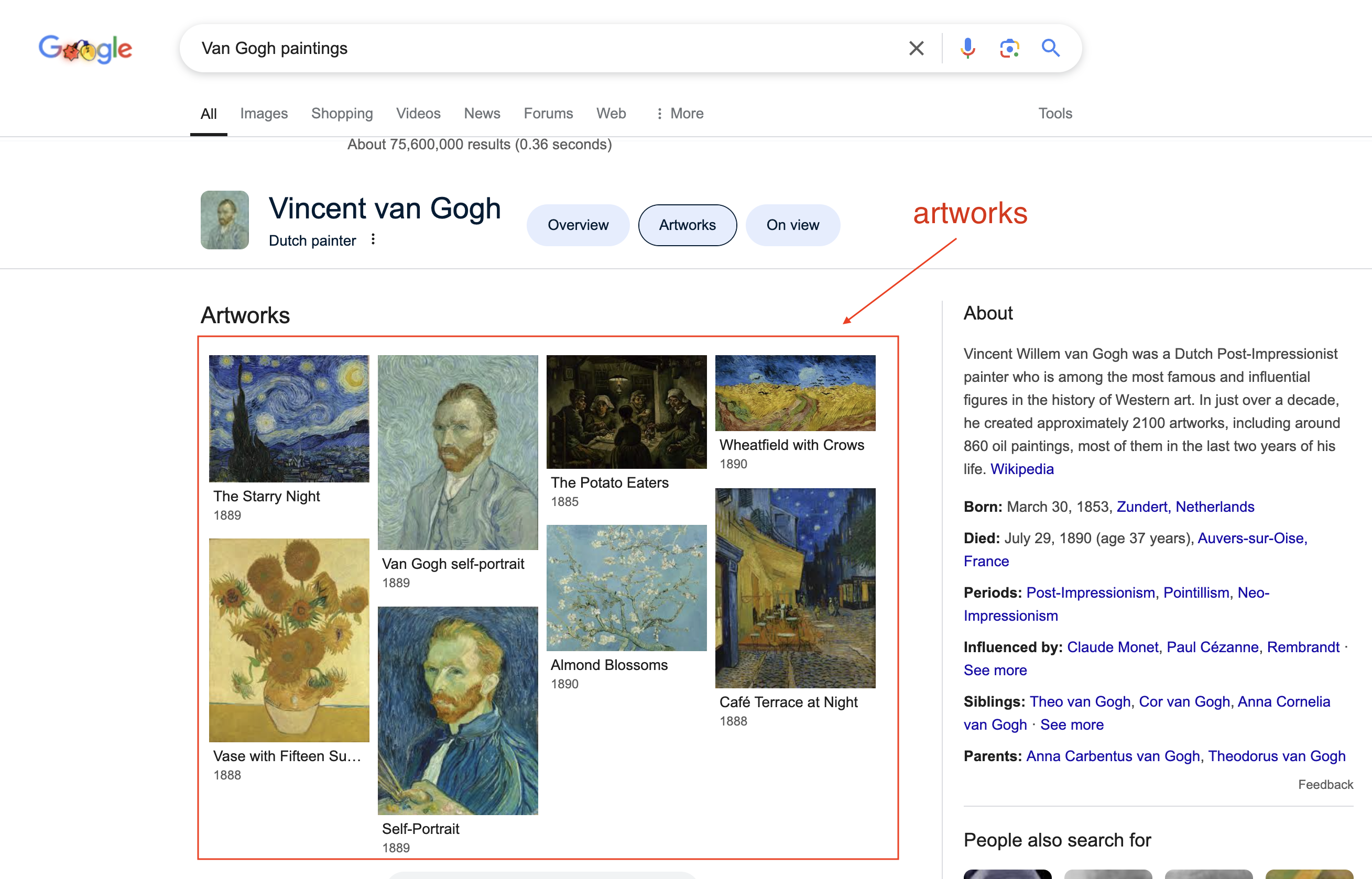 Van Gogh paintings Van Gogh paintings