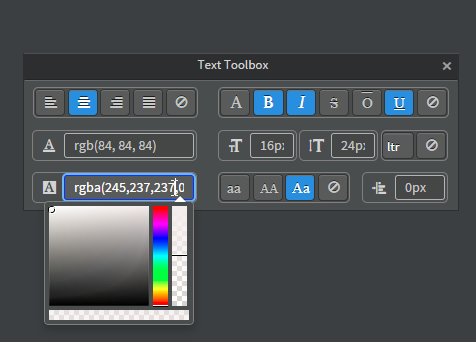 CSS Text controls