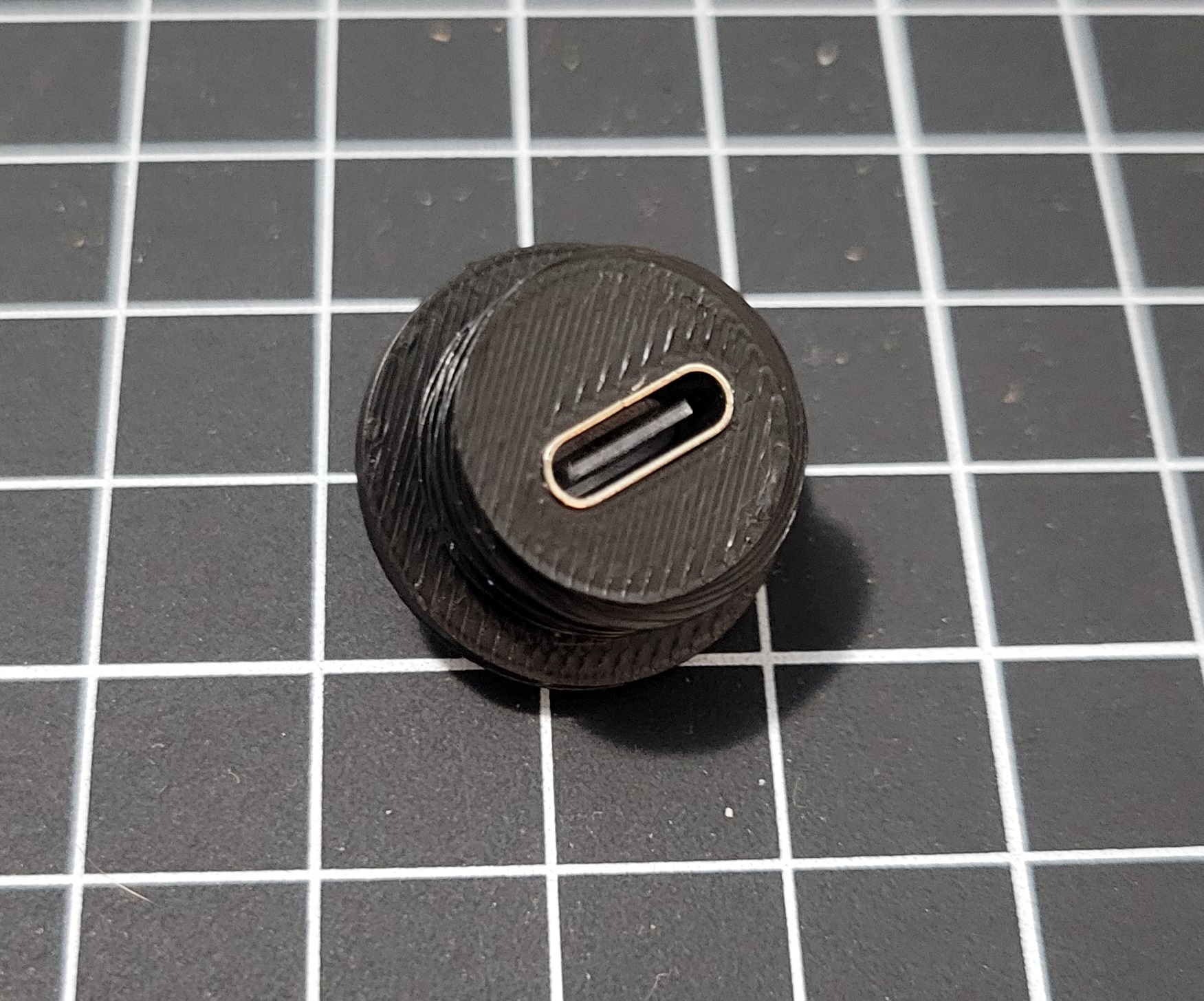 USB Pressed-In