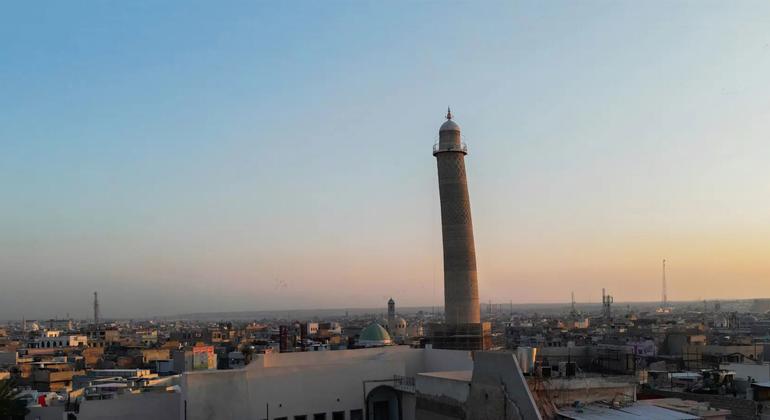 UNESCO helped support the reconstruction of Mosul, which has revived the once war-ravaged skyline of Iraq's second largest city.