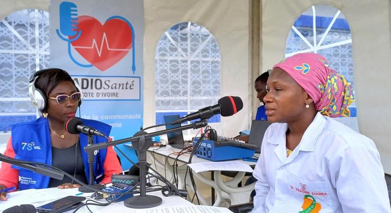 Lancée en 2020 pendant la pandémie de COVID-19 avec l’appui de l’OMS, la plateforme Radio Santé est devenue un canal privilégié pour diffuser des informations fiables et vérifiées en matière de santé en Côte d'Ivoire.