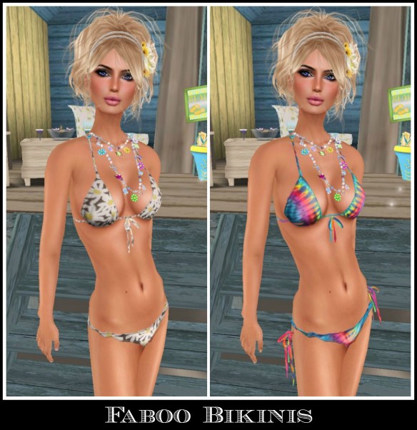 Faboo Bikinis=display