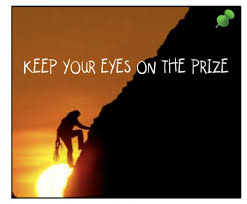 Eyes on the prize