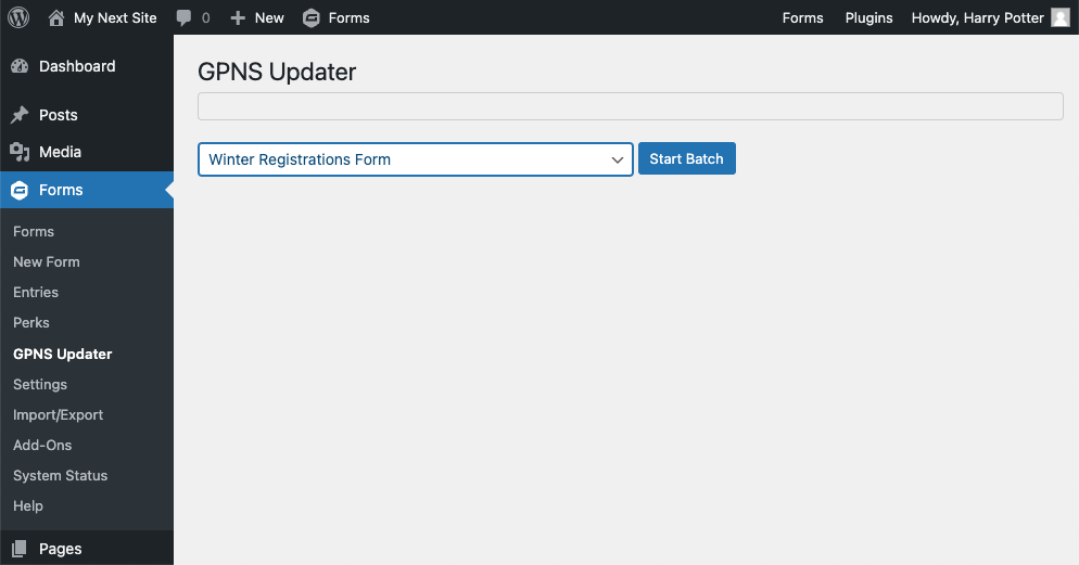 notification scheduler filter
