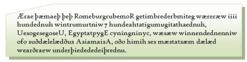 Old English Palindromes