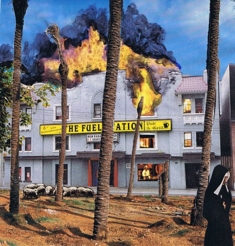 fuel-station-burning Fuel Station Burning