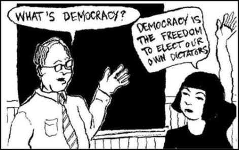 What Is Democracy Freedom To Elect Dictators