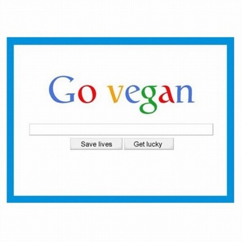 Go Vegan Save Lives Get Lucky Google Style