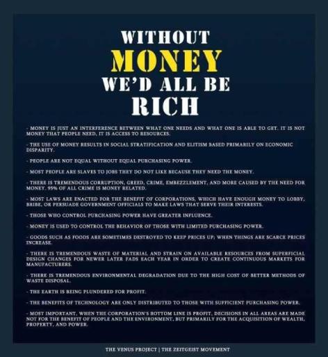 Without Money We'd All Be Rich